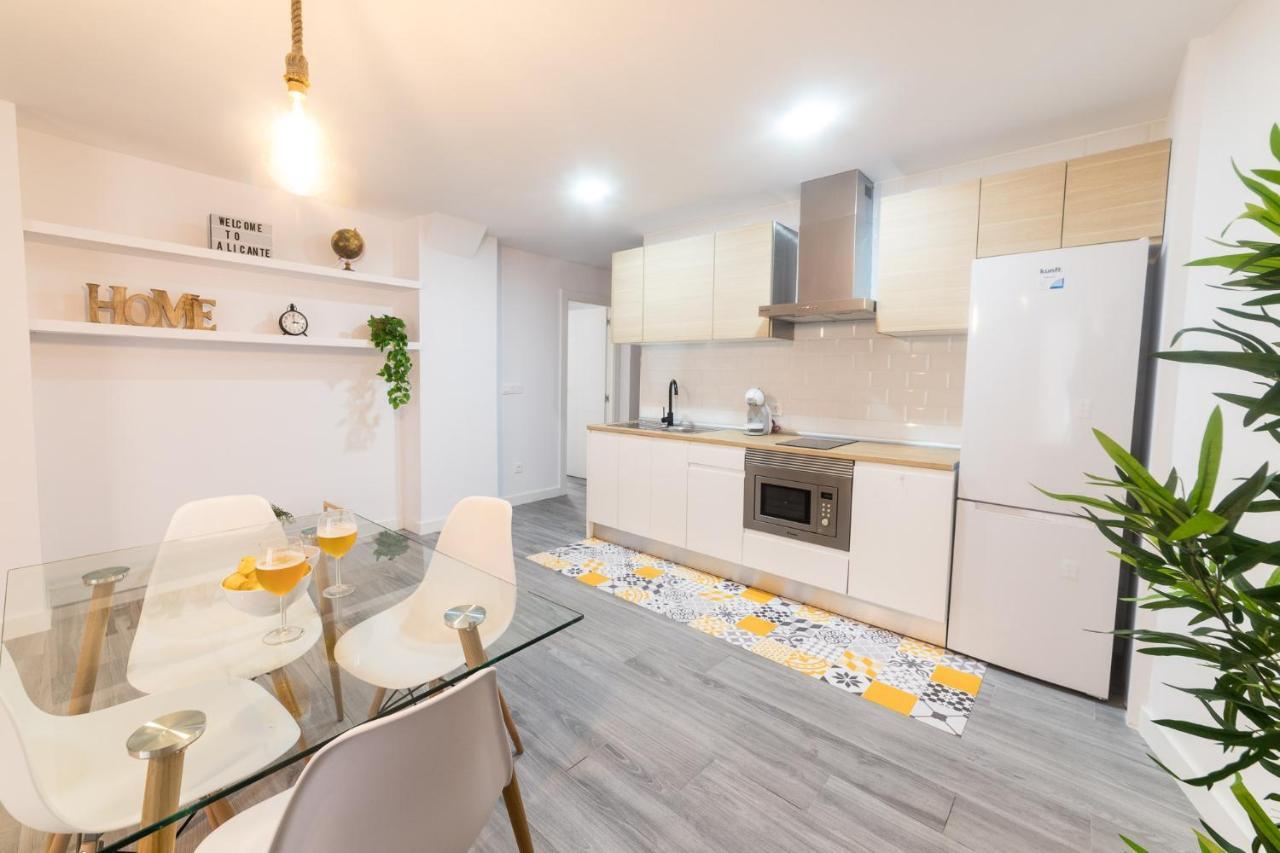 Moonkey - Apartamento Mediterraneo Con Jacuzzi Y Luz Natural Alicante Ngoại thất bức ảnh